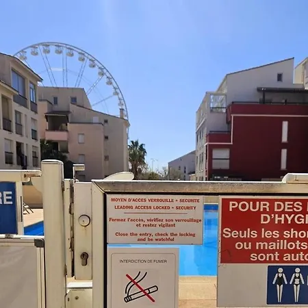 Climatise Centre Port Avec Piscine & Parking *