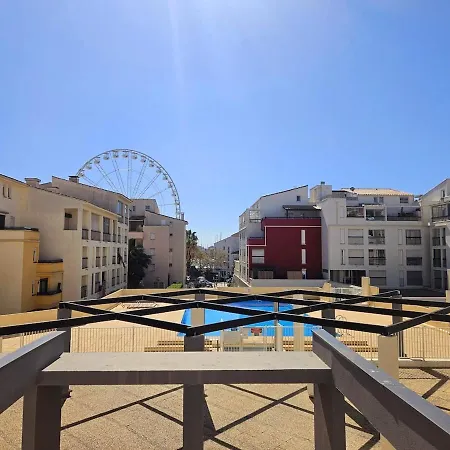 Apartment Climatise Centre Port Avec Piscine & Parking Agde