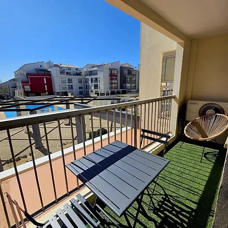 Climatise Centre Port Avec Piscine & Parking Apartment Agde